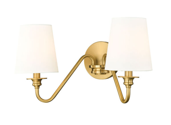 Gianna Modern Gold Sconce