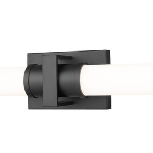 Idris Matte Black Vanity Light