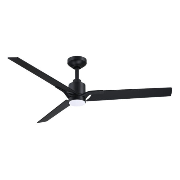 ANCON 52 in. Black Ceiling Fan