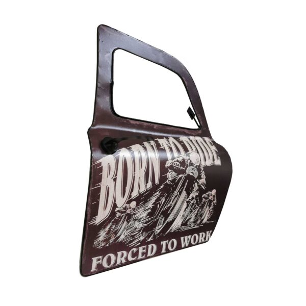 Born to Ride Car Door Sign - Image 2