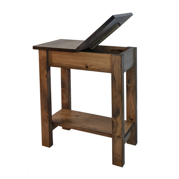 Flip Top End Table