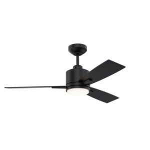 NUVEL 42 in. Matte Black Ceiling Fan