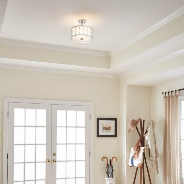 Ceiling Light Semi-Flush Mount 2-Light - Image 2