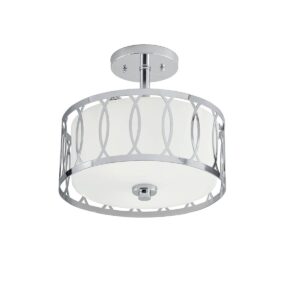 Ceiling Light Semi-Flush Mount 2-Light