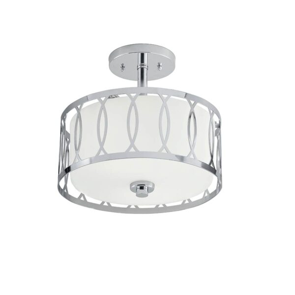 Ceiling Light Semi-Flush Mount 2-Light