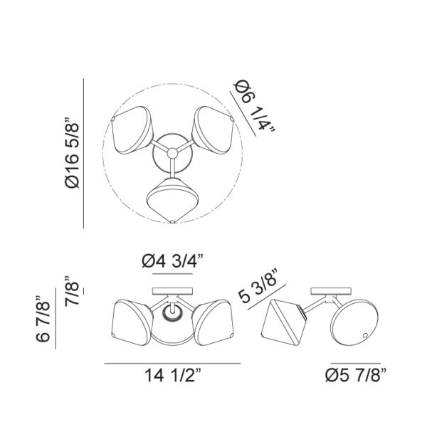 Novo Flush Mount - Image 2