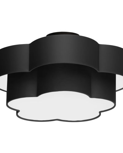 3LT-Incan-2-Tier-Flush-Mount-MB-w-Black-Shade