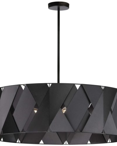 4LT-Incandescent-Chandelier-MB-w-BK-Ribbon